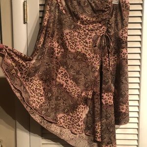 Candie’s Asymmetrical Flirty Skirt